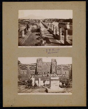 Pompeji: Forum und Tempel des Merkur