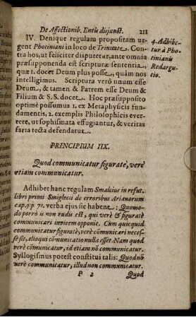 Principium IIX. Quod communicatur figurate, vere etiam communicatur.