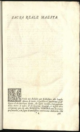 Sacra Reale Maesta