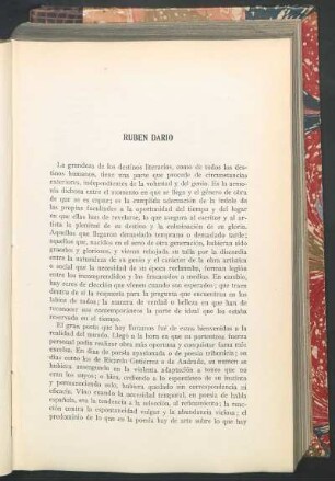 Rubén Darío