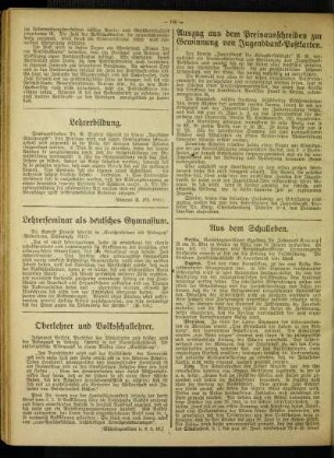 Oberlehrer und Volksschullehrer