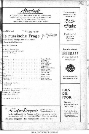 Die russische Frage