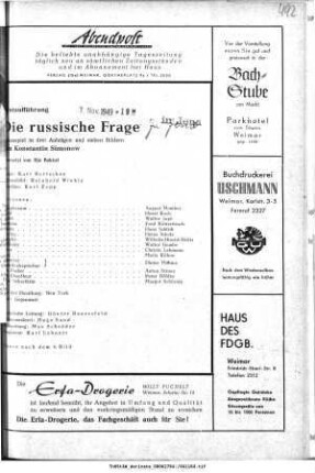 Die russische Frage
