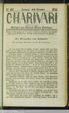3.1844=107: Charivari
