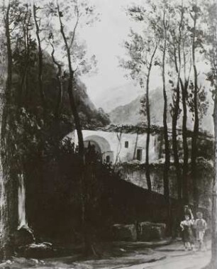 Italienische Waldlandschaft