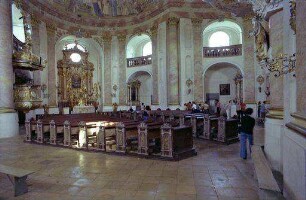 Kappel [Waldsassen]: Barockkirche zur Heiligen Dreifaltigkeit, Inneres