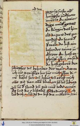 [182r - 183r] Gebet zu den 5 Buchstaben des Namens Maria.
