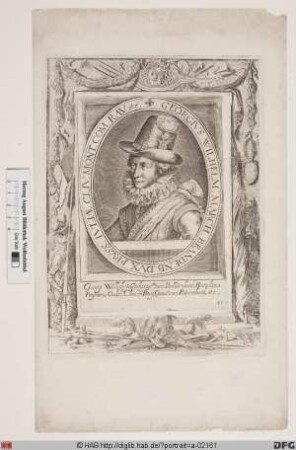 Bildnis Georg Wilhelm, Kurfürst von Brandenburg (reg. 1619-40)