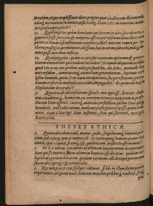 Theses Ethicae.