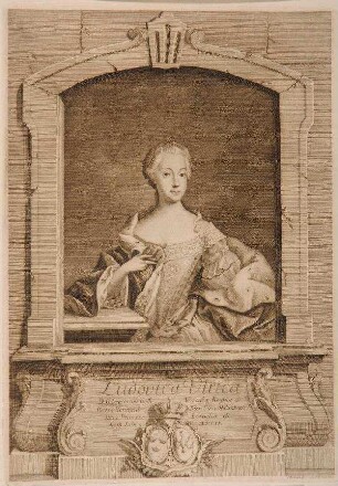 Bildnis von Luise Ulrike (1720-1782), Königin von Schweden