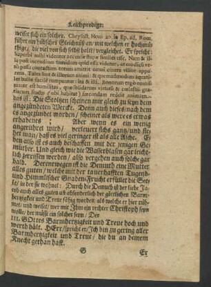 III. Gottes Barmherzigkeit und Treue hoch und werth hält.