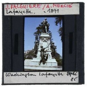 Washington, Lafayette Square, Denkmal für Major General Lafayette