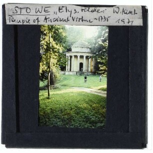 Stowe, Gartenanlage,Stowe, Temple of Ancient Virtue