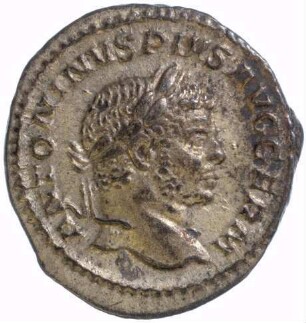 Münze, Denar, 216
