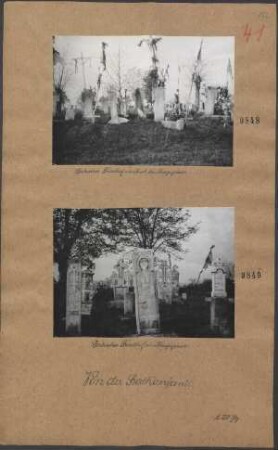 Serbischer Friedhof in Kragujevac