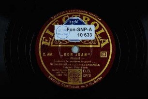 "Don Juan" : 2. Akt; Rezitativ: In welchem Abgrund... / Mozart