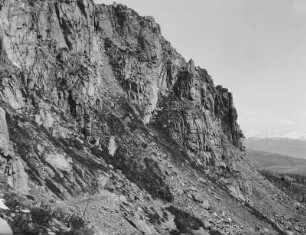 Hangerman Pass : Eine Felswand in Colorado vom Hagerman Pass aus gesehen