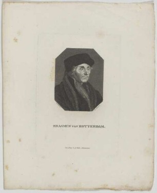 Bildnis des Erasmus von Rotterdam