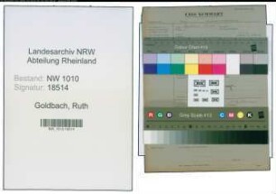 Entnazifizierung Ruth Goldbach , geb. (Studentin)