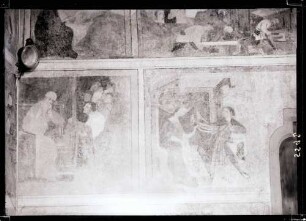 Kirche; Wandbilder nach der Restaurierung