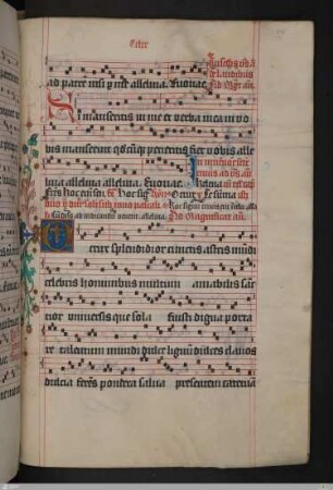 Initiale mit Kreuz