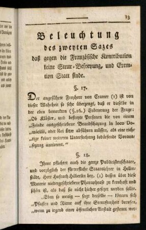 13-23, Beleuchtung des zweiten Sazes