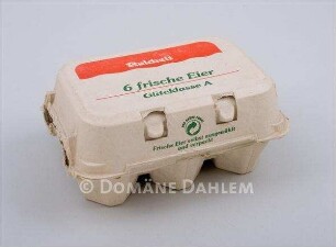 Verpackung für sechs Eier