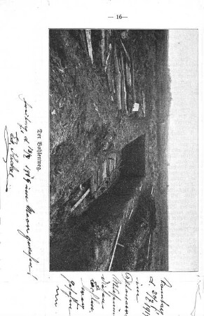 Der Bohlenweg.