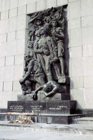 Stadtbilder von Warschau. : Wobrazy města Waršawy.