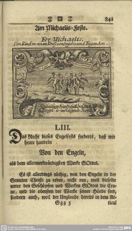 Am Michaelis-Feste
