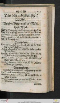 Das acht und zwantzigste Capitel