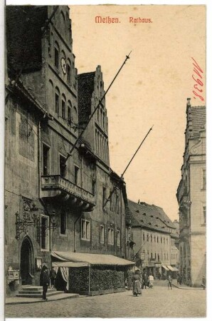 Meißen. Rathaus, Elbstraße