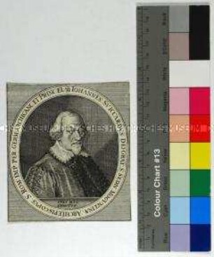Porträt von Johann Schweikhard Erzbischof und Kurfürst von Mainz