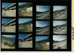 Straßenbau in Südtirol, Mühlbach, 1993