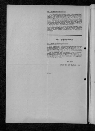 16. Meldung über Dezember 1943.