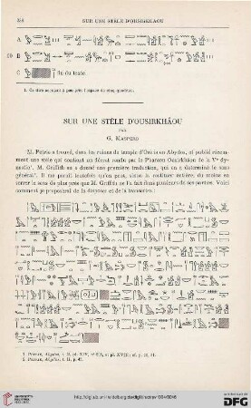26: Sur une stèle d'Ousirkhâou