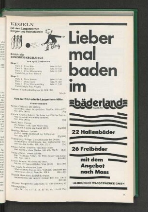 Aus der Bücherhalle Langenhorn-Mitte