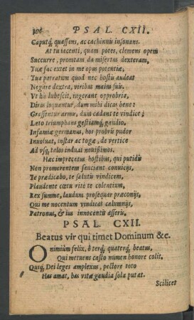 Psal. CXII.