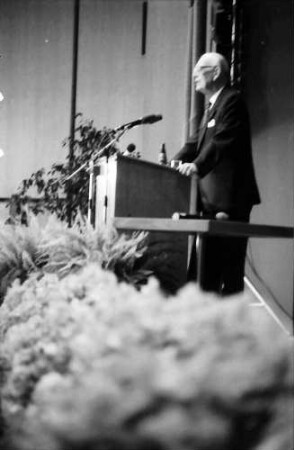40. Tagung 1990 Mediziner: Ansprache; Eröffnung: Graf Lennart Bernadotte