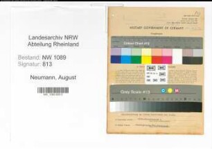 Entnazifizierung August Neumann , geb. 10.01.1898 (Poizist)