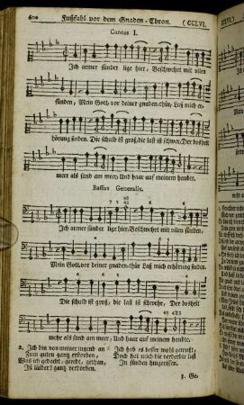 Fußfahl vor dem Gnaden-Thron. - Sicherheit in Jesu.