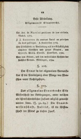 Allgemeines Staatsrecht.