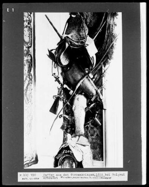Waffen aus den Türkenkriegen, 1688 bei Belgrad erbeutet