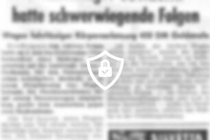 Leichtsinniges Überholen hatte schwerwiegende Folgen