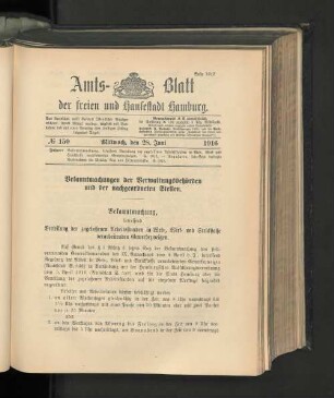 No. 150, 28. Juni 1916