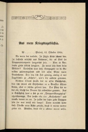 47-76, Aus mem Kriegstagebüchla