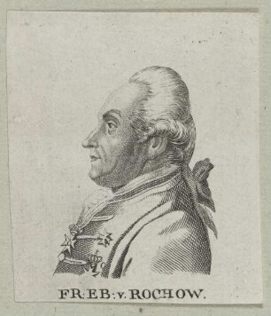 Bildnis des Fr. Eb. v. Rochow