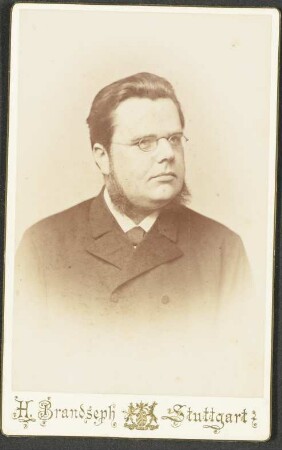 Brustbild von Johannes Kopp, Dekan in Reutlingen