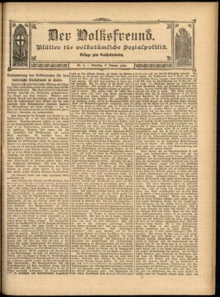 Ausgabe vom Sonntag, den 09. Januar 1910.