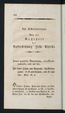 252-282, Am Ostersonntage.